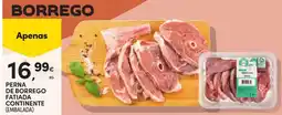 Continente Perna de borrego promoção