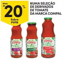 Continente Derivados de tomate compal promoção