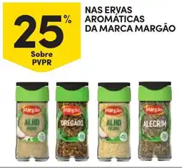Continente Nas ervas aromáticas da marca margão promoção