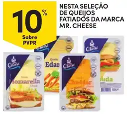 Continente Nesta seleção de queijos fatiados da marca mr. cheese promoção