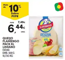 Continente Queijo flamengo pack xl limiano promoção