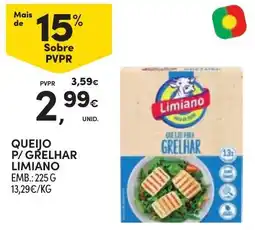 Continente Queijo p/ grelhar limiano promoção