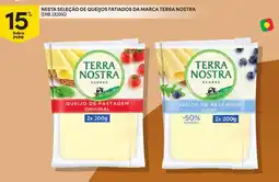 Continente Nesta seleção de queijos fatiados da marca terra nostra promoção