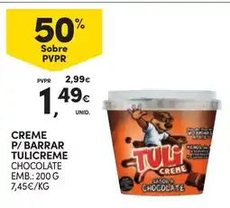 Continente Creme p/ barrar tulicreme chocolate promoção