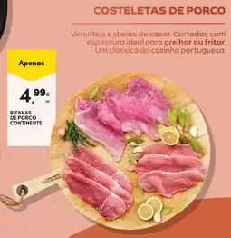 Continente Bifanas de porco continente promoção