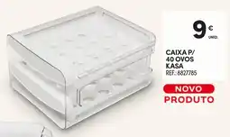 Continente Caixa p/ 40 ovos kasa promoção