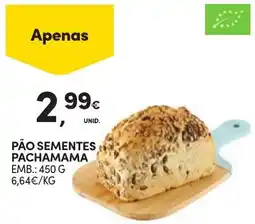 Continente Pão sementes pachamama promoção