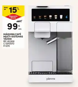 Continente Máquina café multi-sistemas yämmi promoção