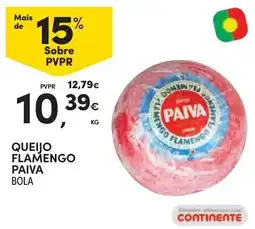 Continente Queijo flamengo paiva bola promoção