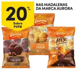 Continente Nas madalenas da marca aurora promoção