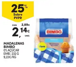 Continente madalenas bimbo promoção
