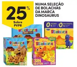 Continente Numa seleção de bolachas da marca dinosaurus promoção