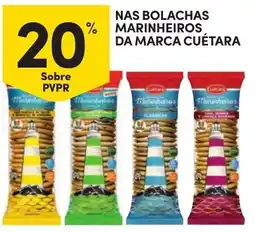 Continente Nas bolachas marinheiros da marca cuétara promoção