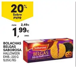 Continente Bolachas belgas saborosa halloween promoção