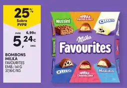 Continente bombons milka favourites promoção