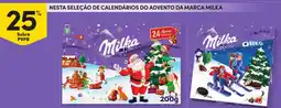 Continente Nesta seleção de calendários do advento da marca milka promoção