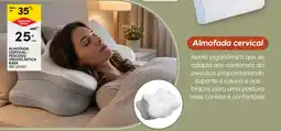 Continente Almofada cervical/ pescoço viscoelástica promoção