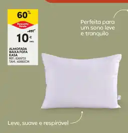 Continente Almofada baixa fofo kasa promoção
