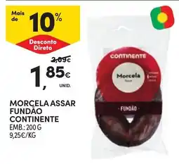 Continente Morcela assar fundão continente promoção
