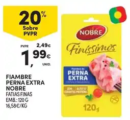 Continente Fiambre perna extra nobre promoção