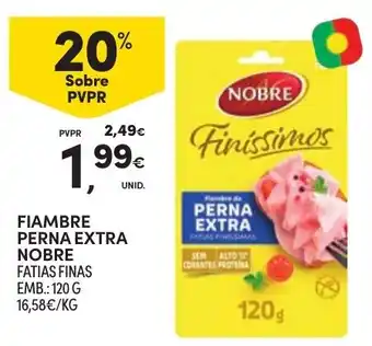 Continente Fiambre perna extra nobre promoção