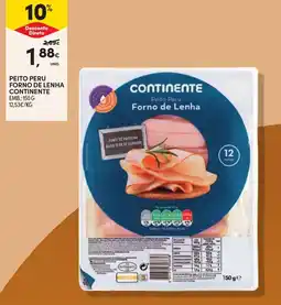 Continente Peito Peru Forno de Lenha Continente promoção