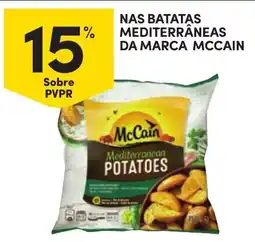 Continente Nas batatas mediterrâneas da marca mccain promoção