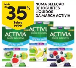Continente activia saúde digestiva triplic zero promoção