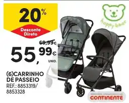 Continente Carrinho de passeio happy bear promoção