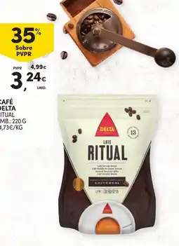 Continente Café delta ritual promoção