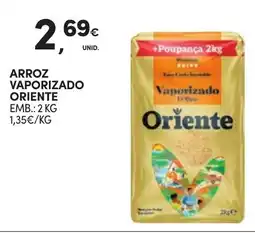 Continente Arroz vaporizado oriente promoção