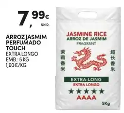 Continente Arroz jasmim perfumado touch promoção
