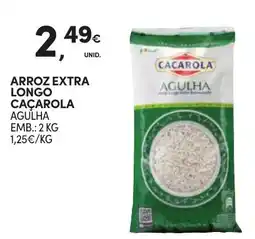 Continente Arroz extra longo cacarola agulha promoção