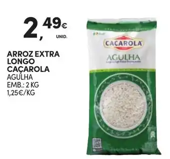 Continente Arroz extra longo cacarola agulha promoção