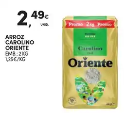 Continente Arroz carolino oriente promoção