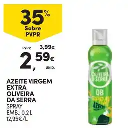 Continente Azeite virgem extra oliveira da serra spray promoção