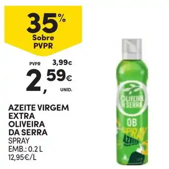 Continente Azeite virgem extra oliveira da serra spray promoção