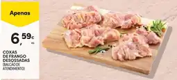 Continente Coxas de frango desossadas promoção