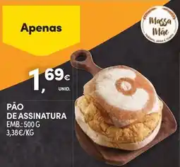 Continente Pão de assinatura massa mãe promoção