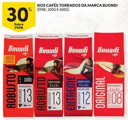 Continente Nos cafés torrados da marca buondi promoção