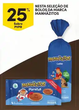 Continente Nesta seleção de 1% bolos da marca manhãzitos promoção