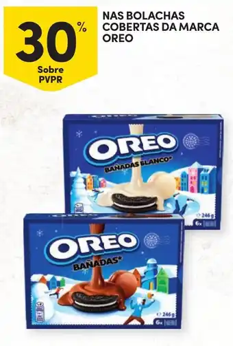 Nos bolachas cobertas da marca oreo