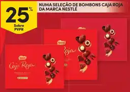 Continente Numa seleção de bombons caja roja da marca nestlé promoção