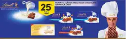 Continente Numa seleção de tabletes de chocolate da marca lindt promoção