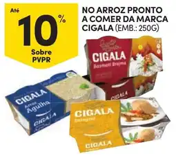 Continente Arroz pronto cigala promoção