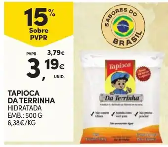 Continente Tapioca da terrinha hidratada promoção