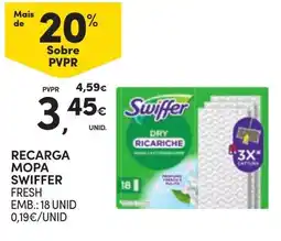 Continente recarga mopa swiffer fresh promoção