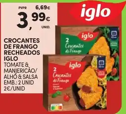 Continente Crocantes de frango iglo promoção