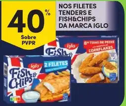 Continente Fish & Chips da marca Iglo promoção