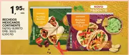 Continente Recheios mexicanos continente fajitas burrito promoção